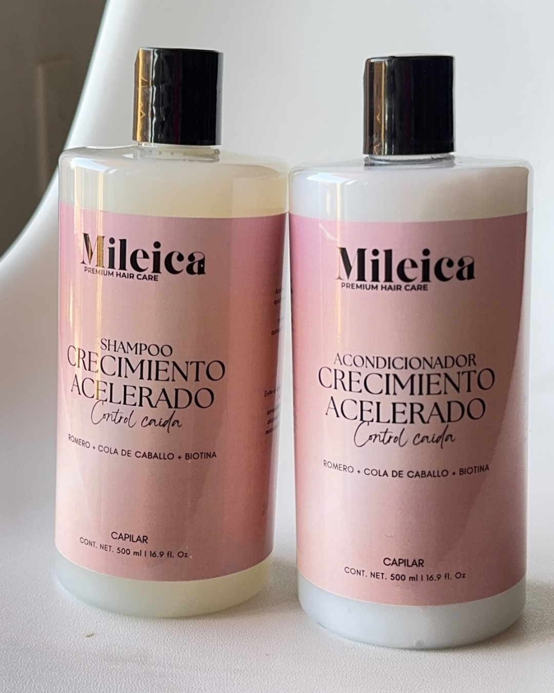 Kit shampoo y acondicionador 500ml - anticaida y crecimiento